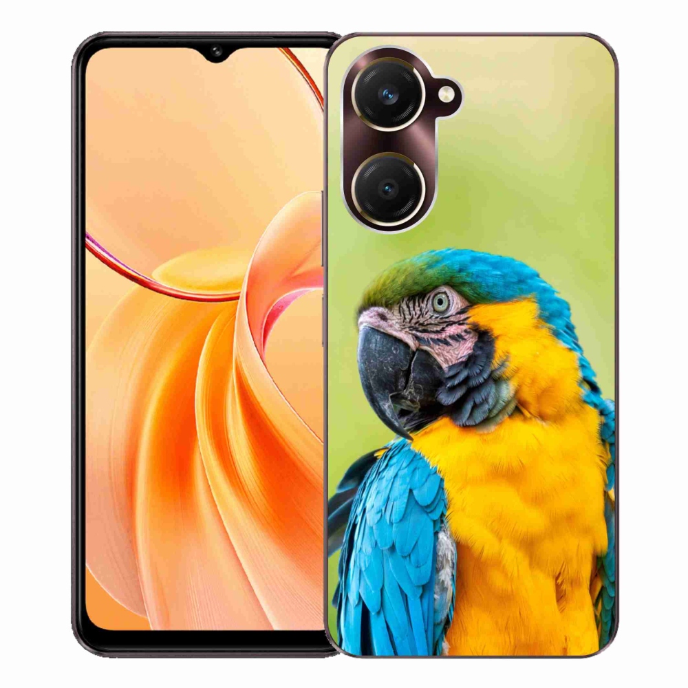 Gélový kryt mmCase na Vivo Y28s 5G - papagáj ara 2