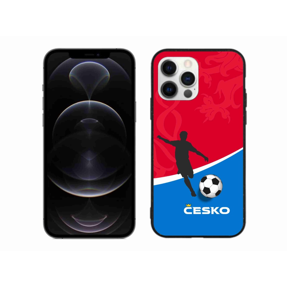 Gélový kryt mmCase na iPhone 12 Pro Max - futbal Česko