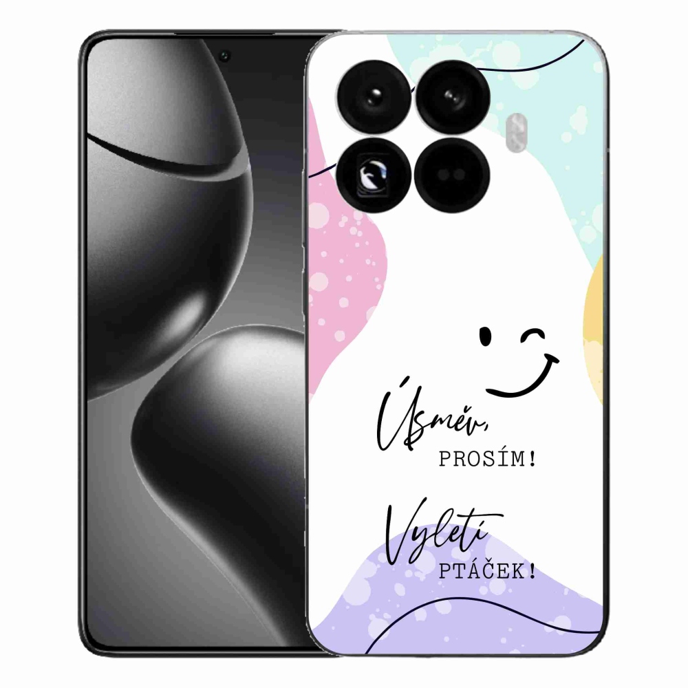 Gélový kryt mmCase na Xiaomi 15T Pro - vtipný text 4 biele pozadie