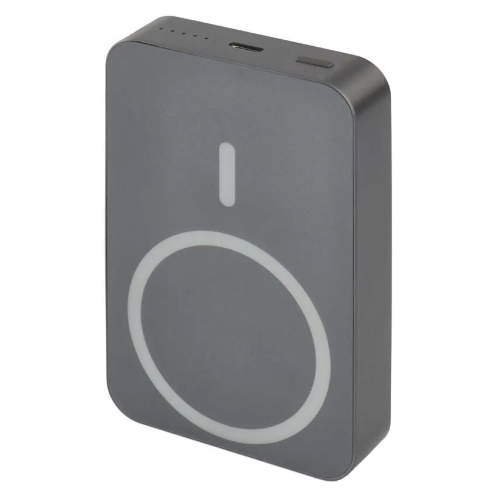 Powerbanka EMOS WI 1046, 10 000 mAh, 20 W+Wireless - šedá