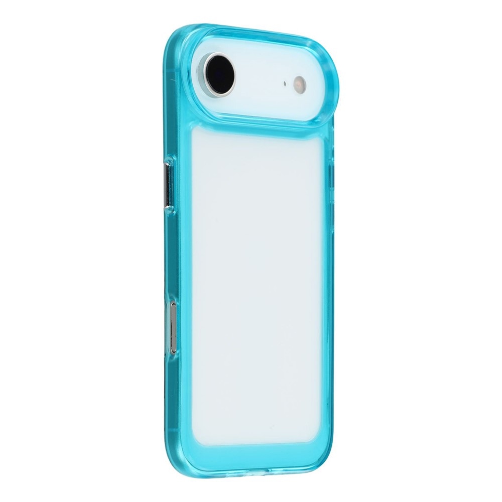 Gélový obal s pevným chrbtom na iPhone 17 Air - svetlomodrý