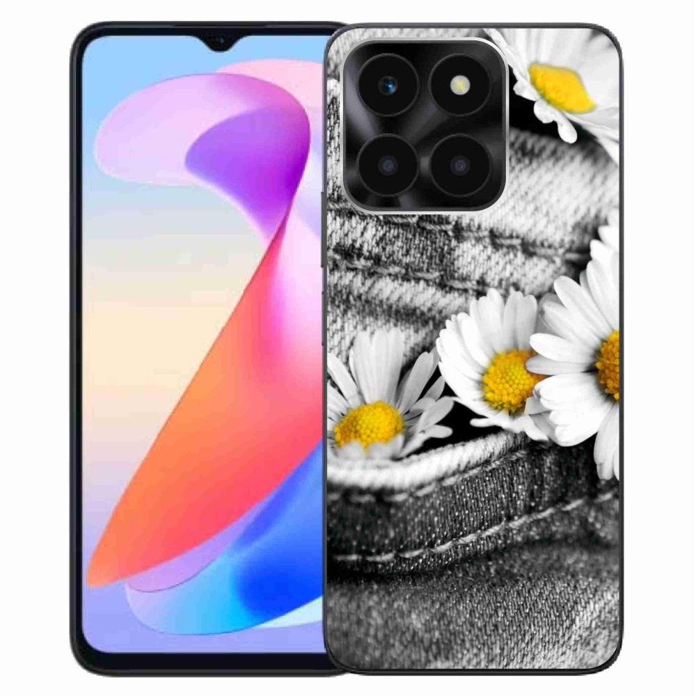 Gélový obal mmCase na Honor X6a - margarétky