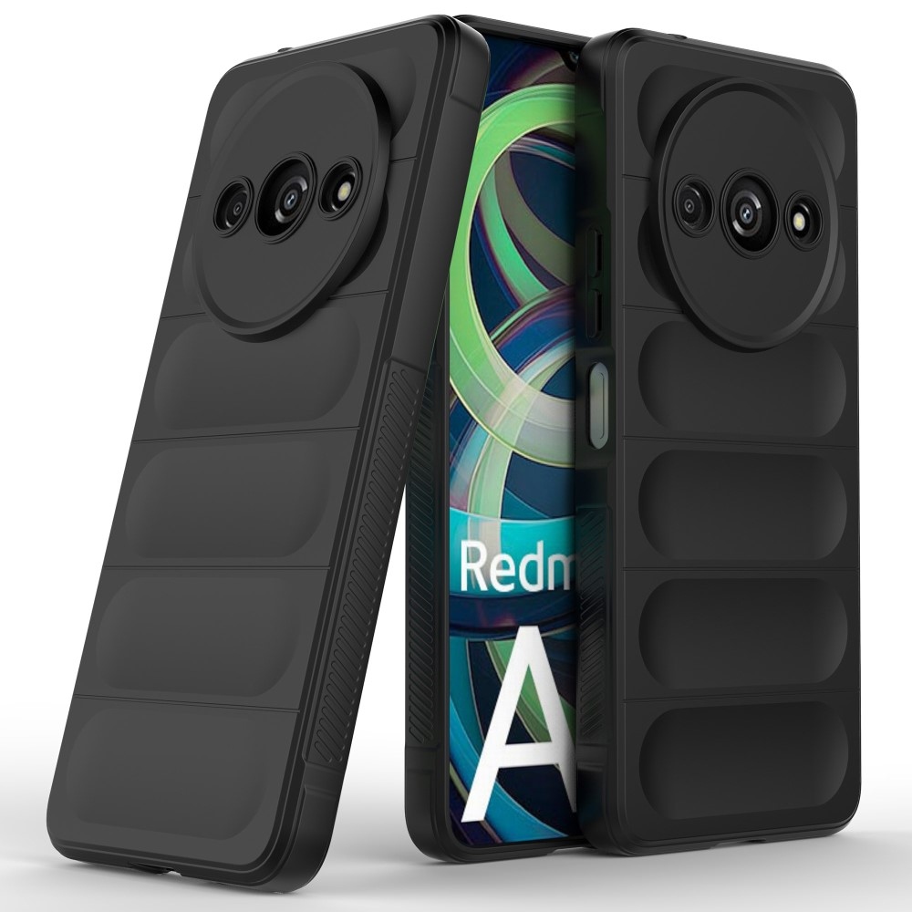 Rugg odolný gélový obal na Xiaomi Redmi A3 - čierny