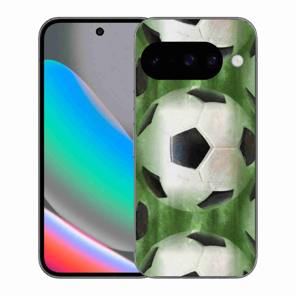 Gélový kryt mmCase na Google Pixel 10 - futbalová lopta
