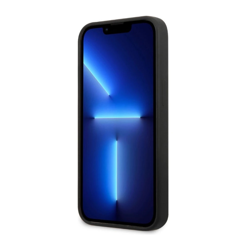 Karl Lagerfeld Liquid Silicone Choupette NFT kryt iPhone 13 čierny
