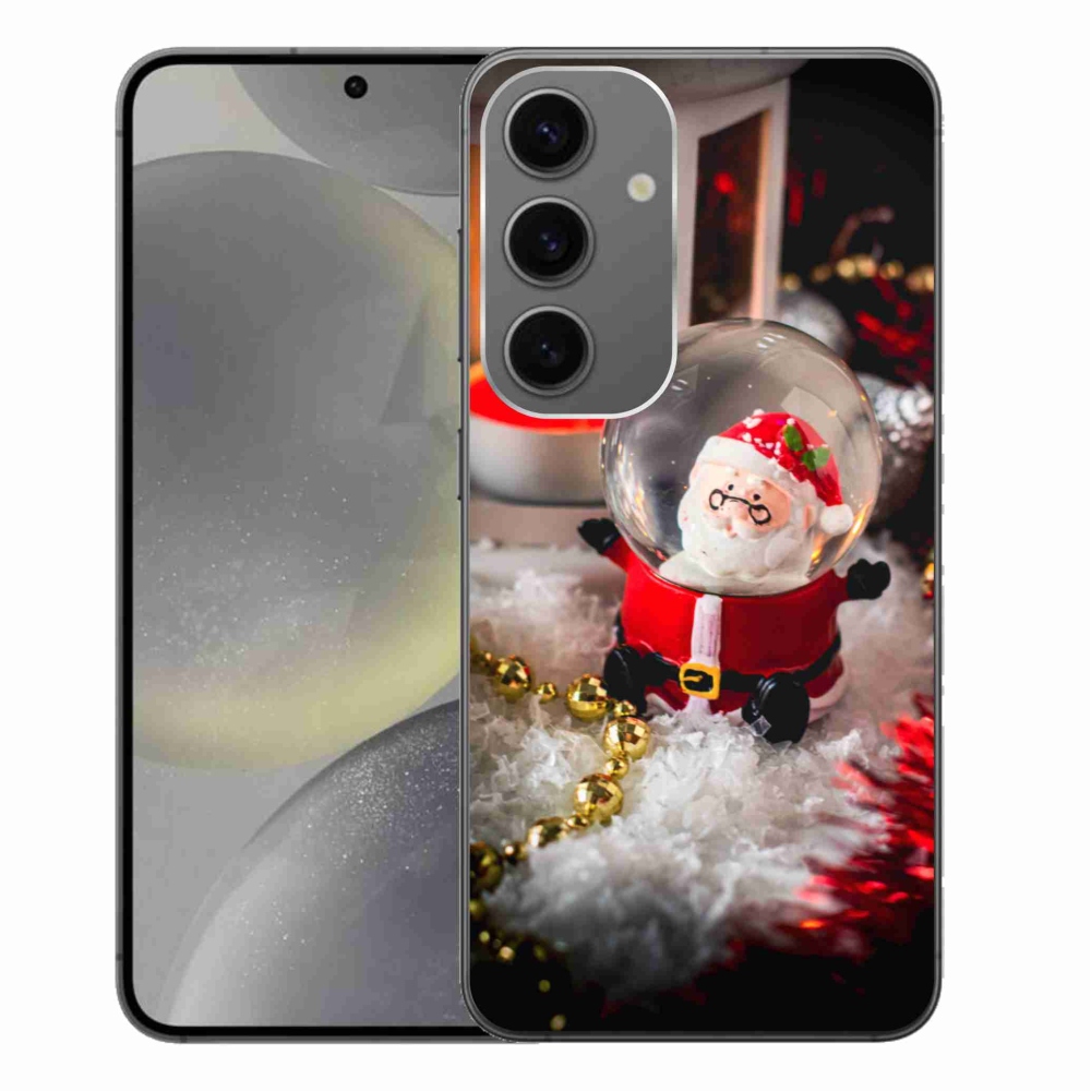 Gélový kryt mmCase na Samsung Galaxy S24+ - Santa Claus 1
