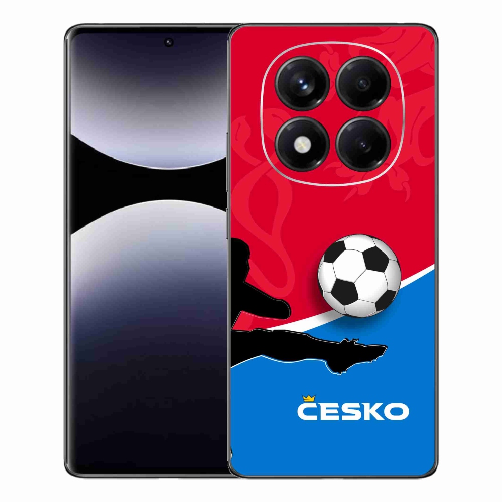 Gélový kryt mmCase na Xiaomi Redmi Note 14 Pro - futbal Česko 2