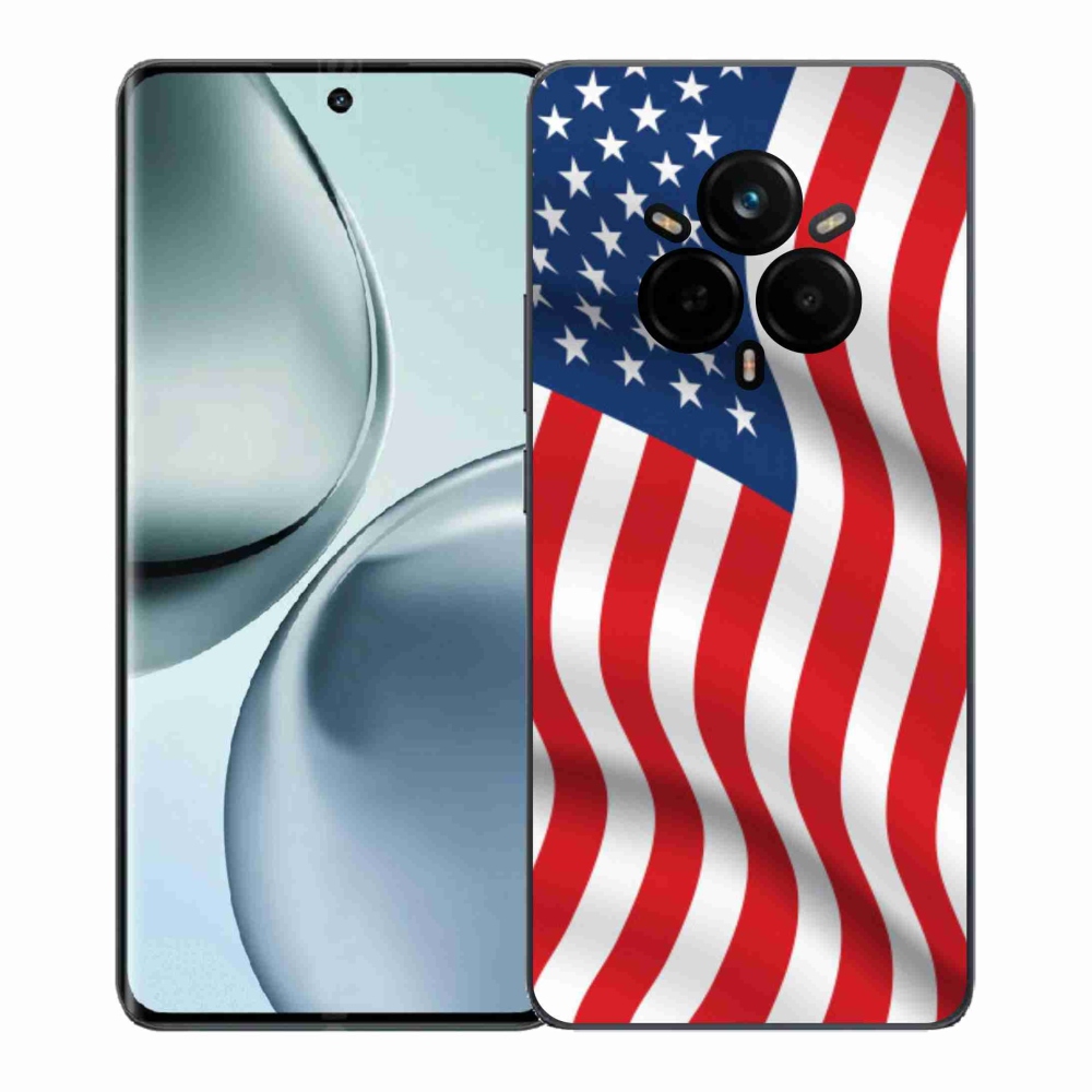 Gélový kryt mmCase na Realme 14 Pro+ 5G - USA vlajka