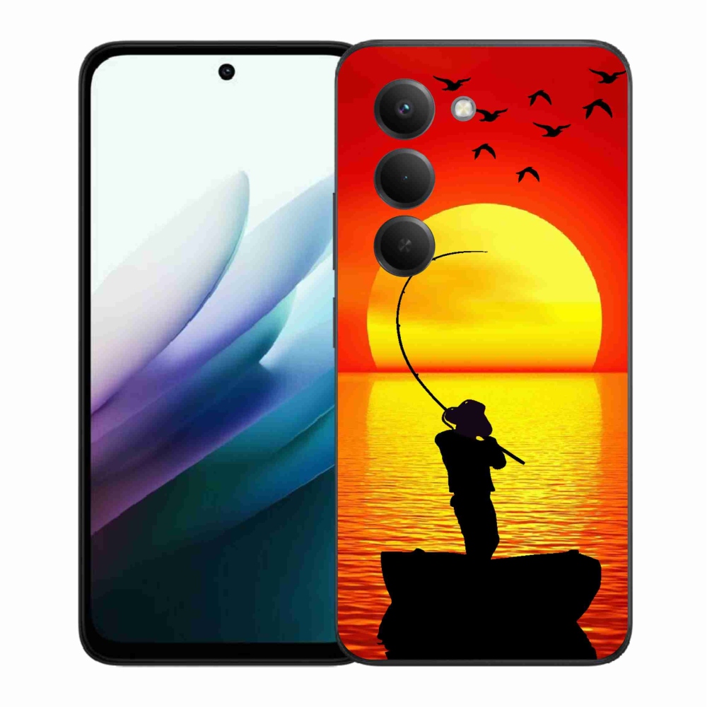 Gélový kryt mmCase na Xiaomi Redmi 15 4G/5G (171mm) - rybárčenie
