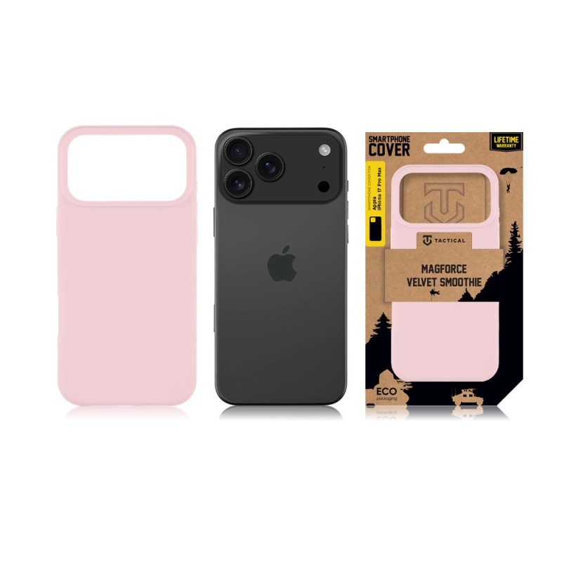 Taktický kryt MagForce Velvet Smoothie pre Apple iPhone 17 Pro Max Pink Panther