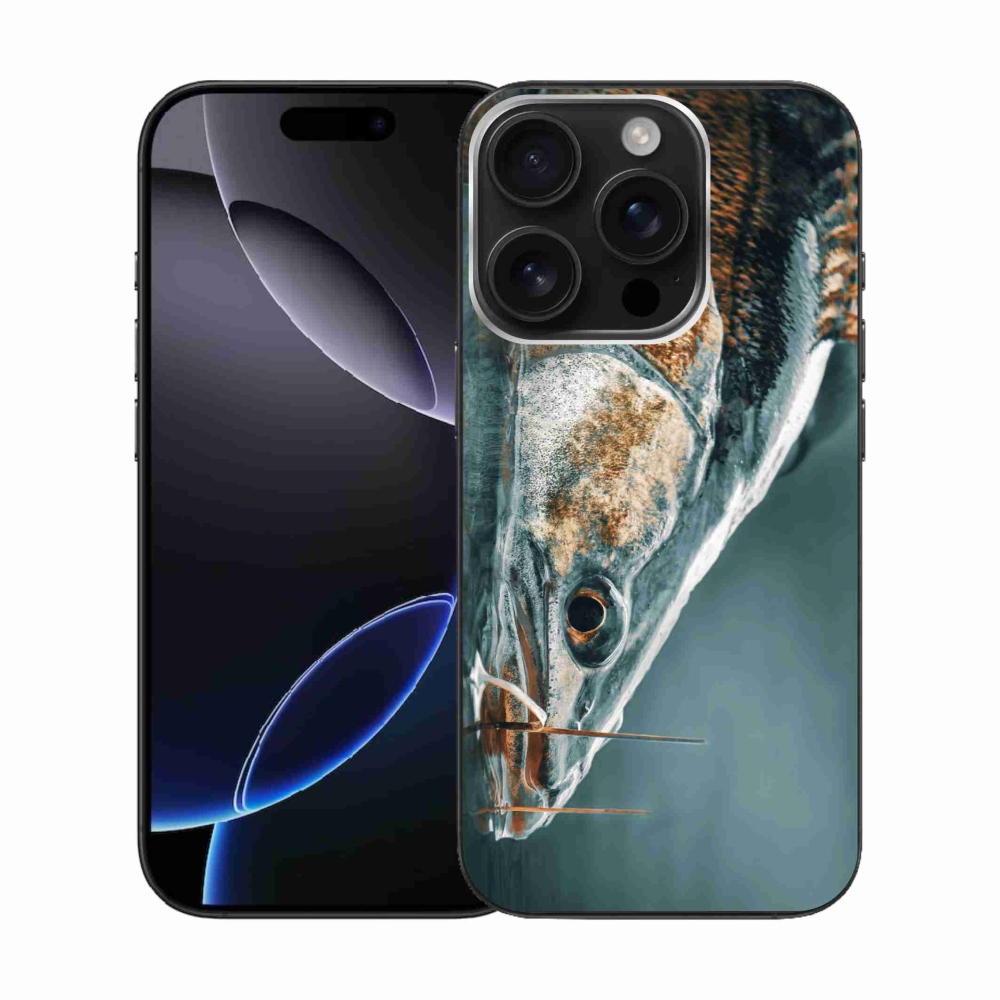 Gélový obal mmCase na iPhone 16 Pro - zubáč