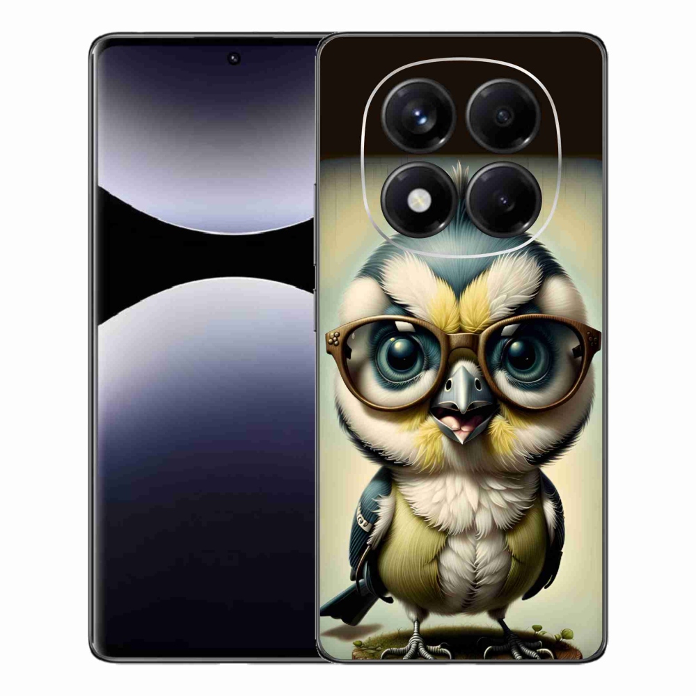 Gélový kryt mmCase na Xiaomi Redmi Note 14 Pro - mláďa s okuliarmi