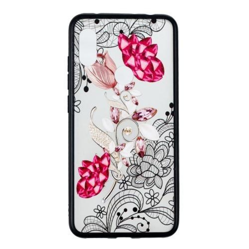 Lace silikónový obal na Xiaomi Redmi Note 6 Pro - kvet