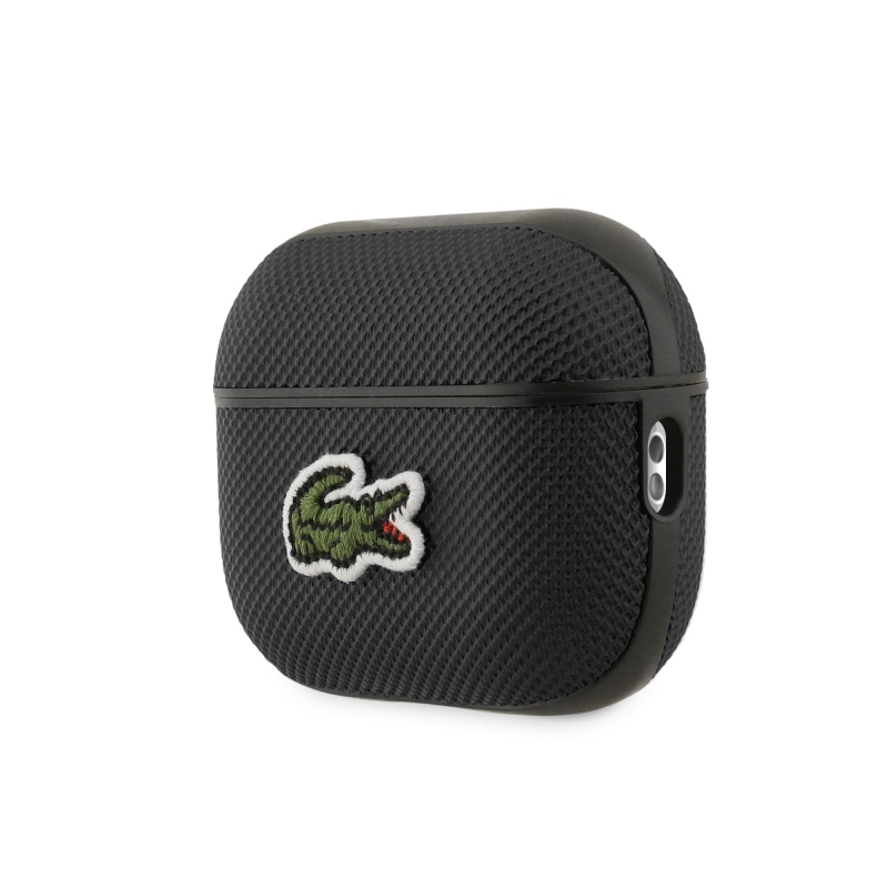Lacoste Petit Pique Croc Logo Patch Case pre AirPods Pro 2 Black