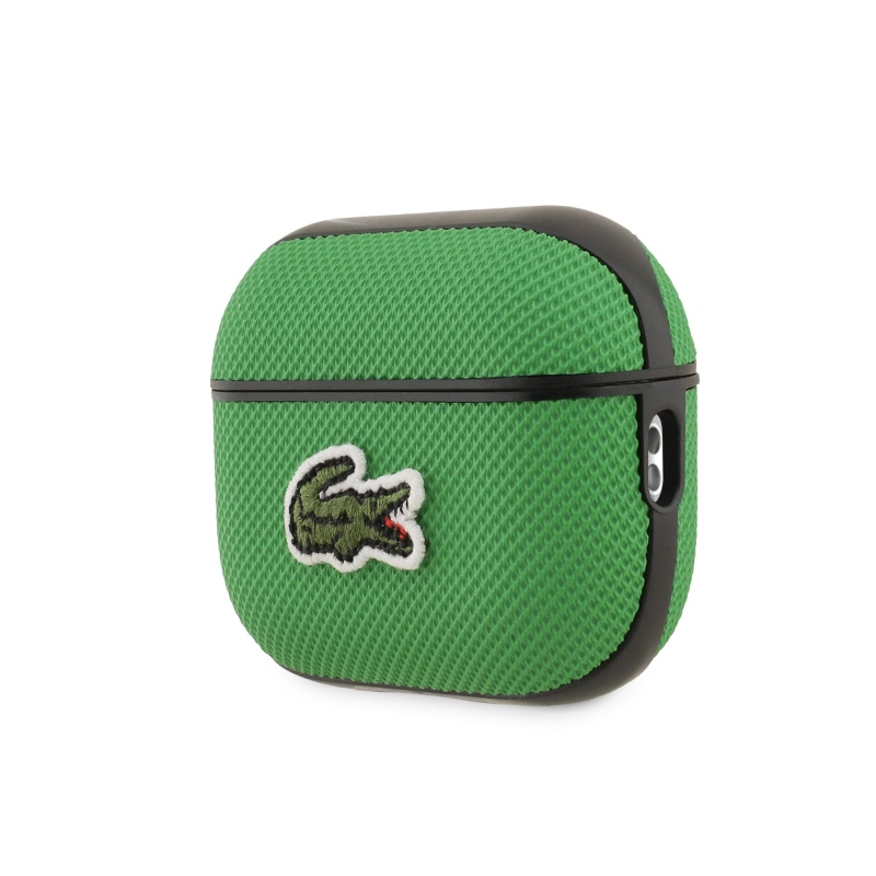 Lacoste Petit Pique Croc Logo Patch Case pre AirPods Pro 2 Green