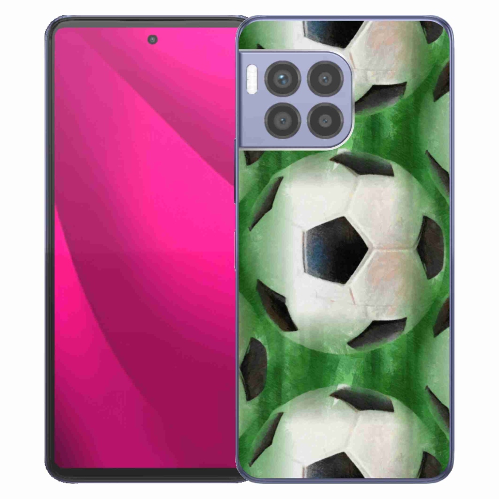 Gélový kryt mmCase na T-Mobile T Phone 2 Pro - futbalová lopta