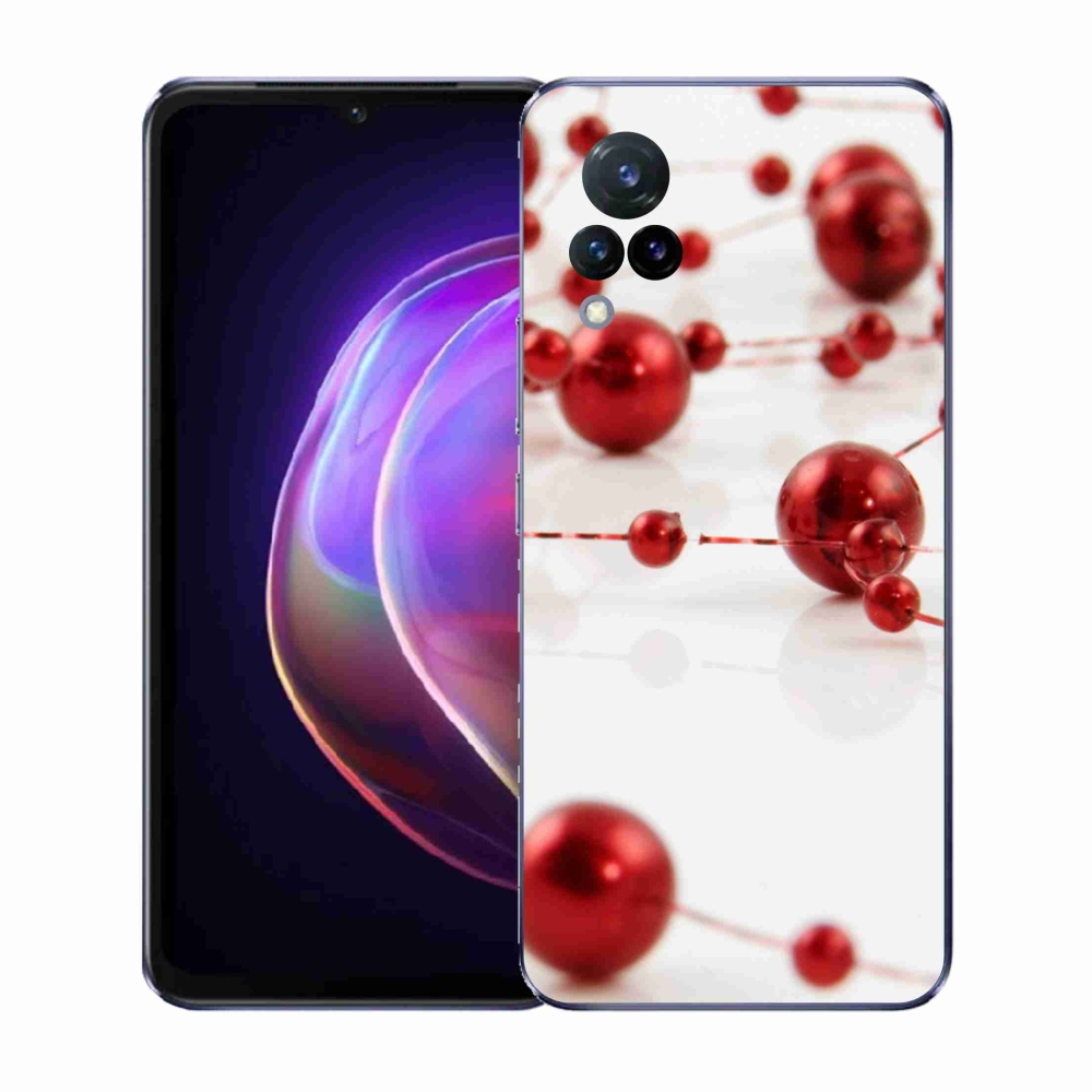 Gélový kryt mmCase na Vivo V21 4G/5G - vianočná reťaz