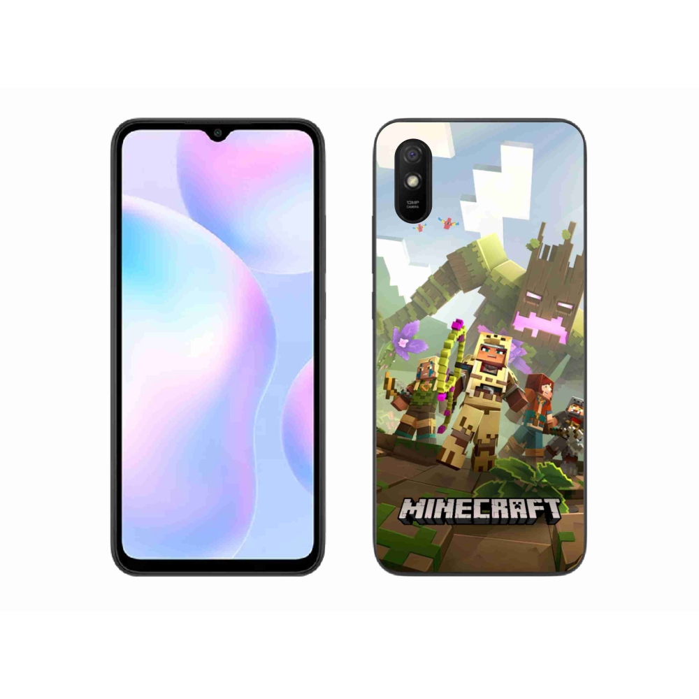 Gélový kryt mmCase na Xiaomi Redmi 9A - minecraft 1