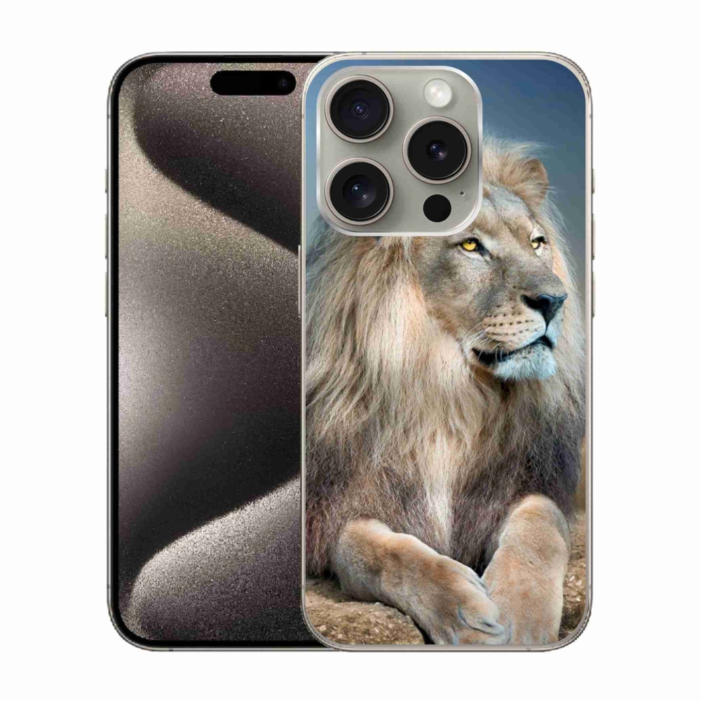 Gélový obal mmCase na iPhone 15 Pro - lev 1