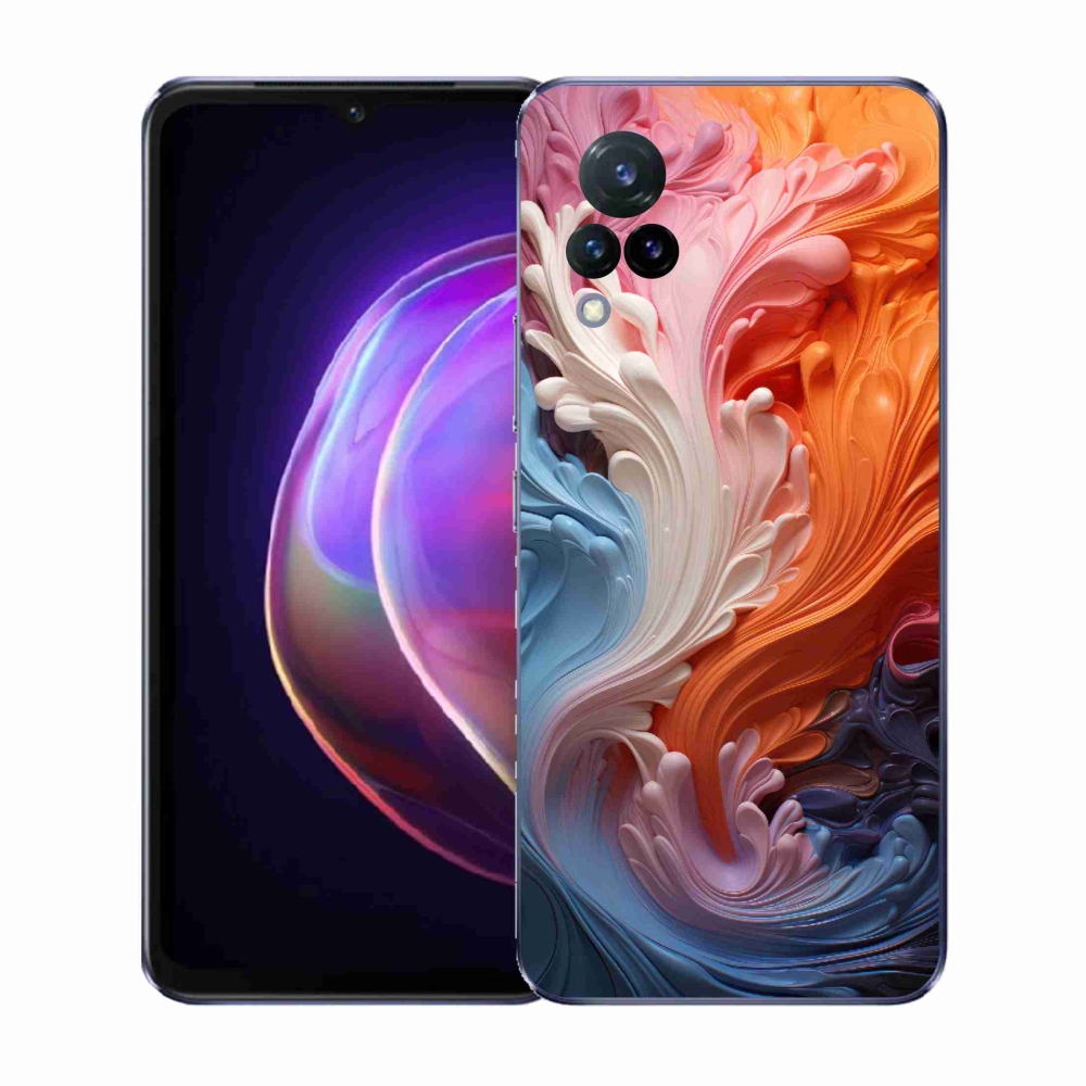 Gélový kryt mmCase na Vivo V21 4G/5G - abstraktný motív 8