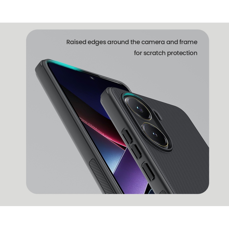 Nillkin Super Frosted PRO Zadný Kryt pre Poco X7 Pro 5G Black