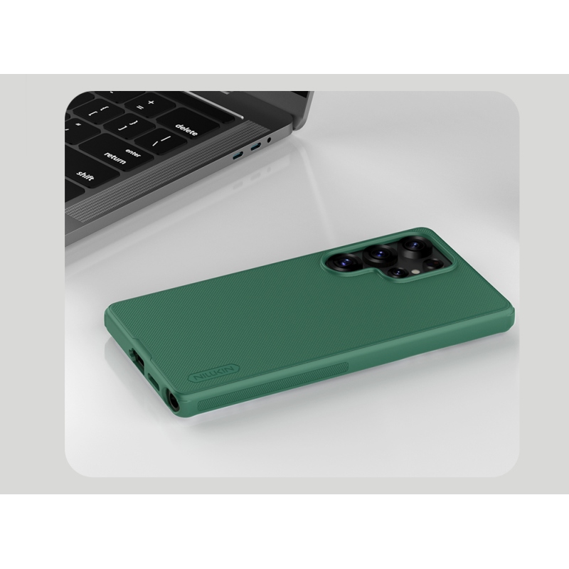Nillkin Super Frosted PRO Zadný Kryt pre Samsung Galaxy S25 Ultra Dark Green