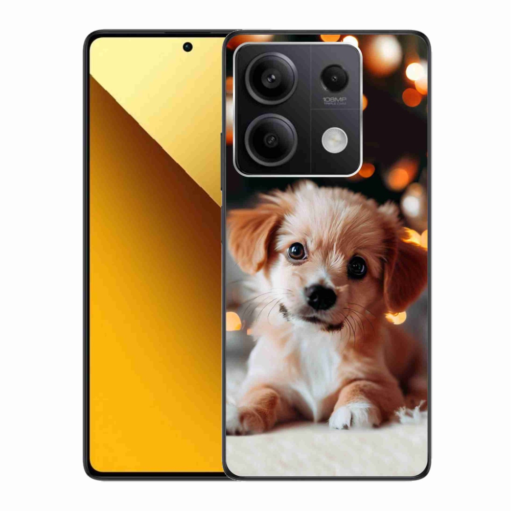 Gélový kryt mmCase na Xiaomi Redmi Note 13 5G - šteniatko