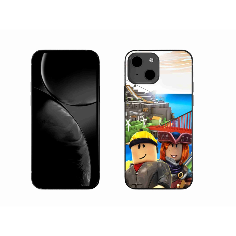 Gélový kryt mmCase na iPhone 13 6.1 - roblox 1