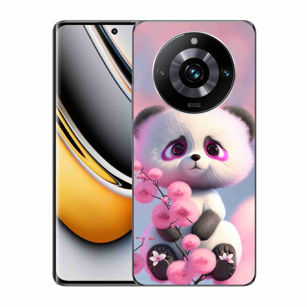 Gélový kryt mmCase na Realme 11 Pro/11 Pro+ - roztomilá panda 1