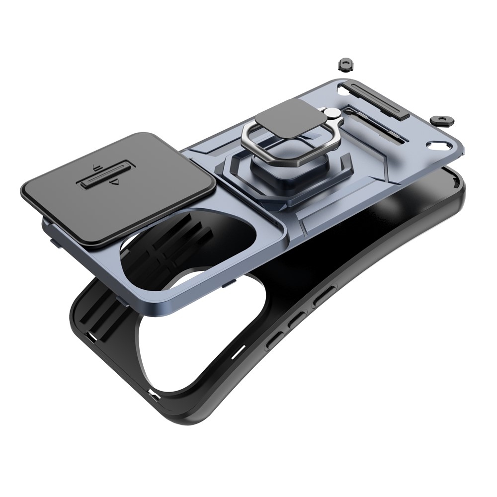 Lens odolný kryt na Honor 400 Pro - modrý