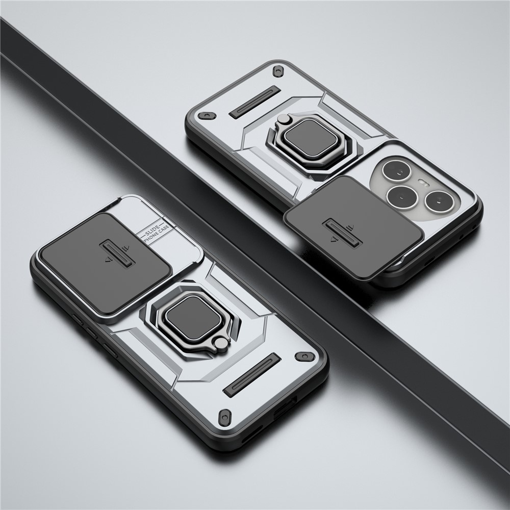 Lens odolný kryt na Honor 400 Pro - sivý