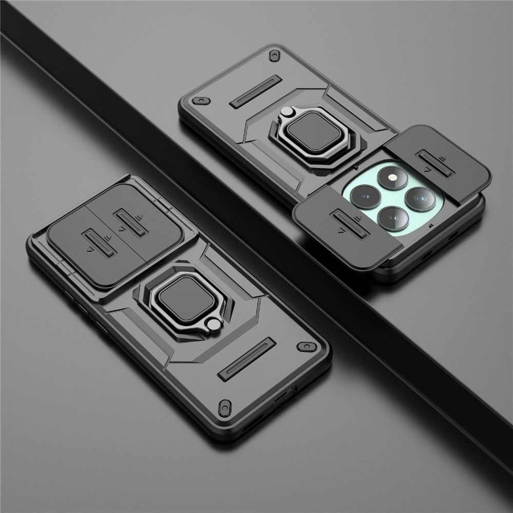 Lens odolný kryt na Xiaomi Poco M8 5G/Redmi Note 15 5G - čierny