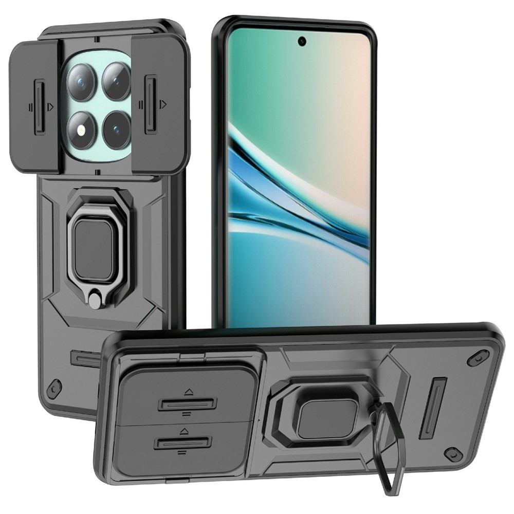 Lens odolný kryt na Xiaomi Poco M8 5G/Redmi Note 15 5G - čierny