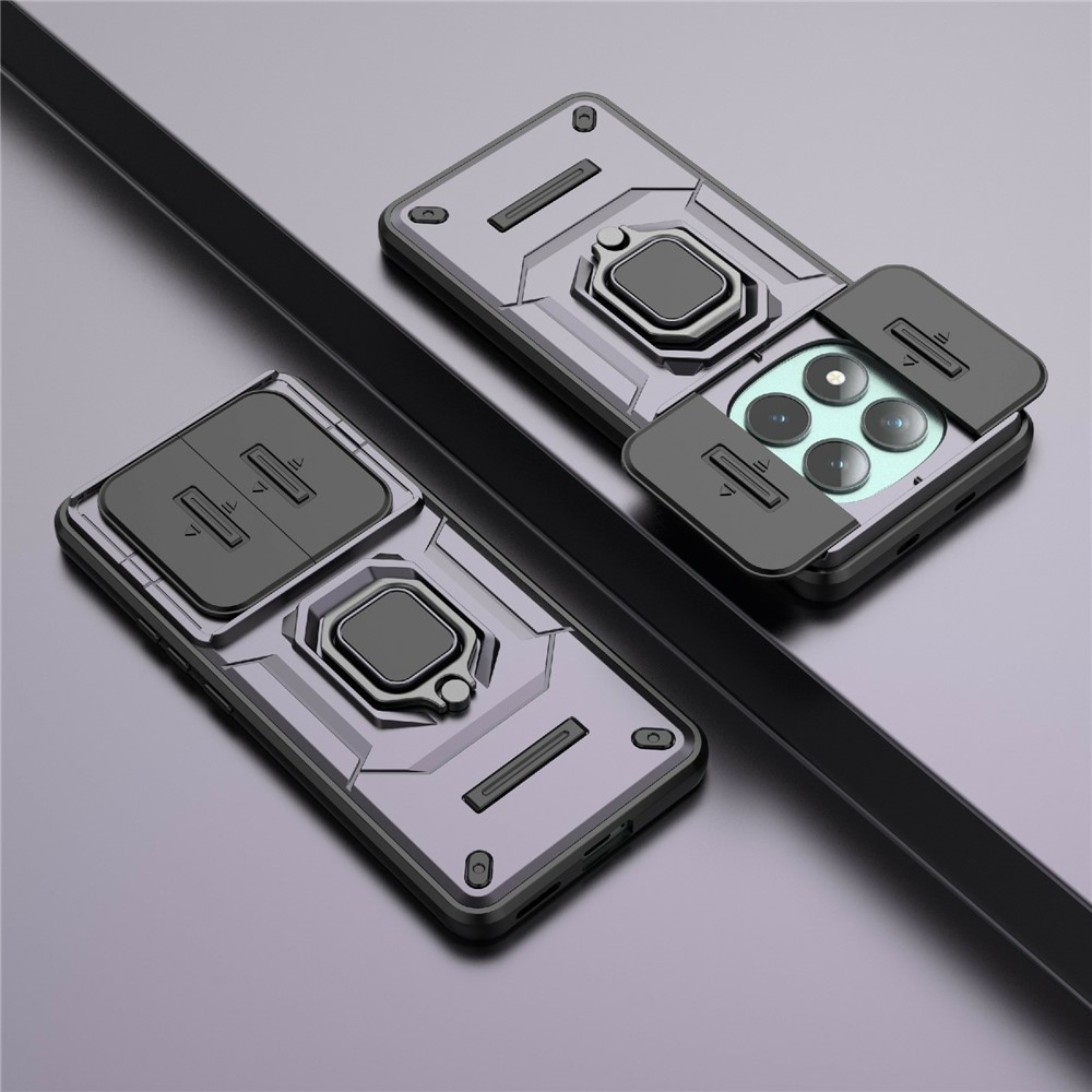 Lens odolný kryt na Xiaomi Poco M8 5G/Redmi Note 15 5G - fialový