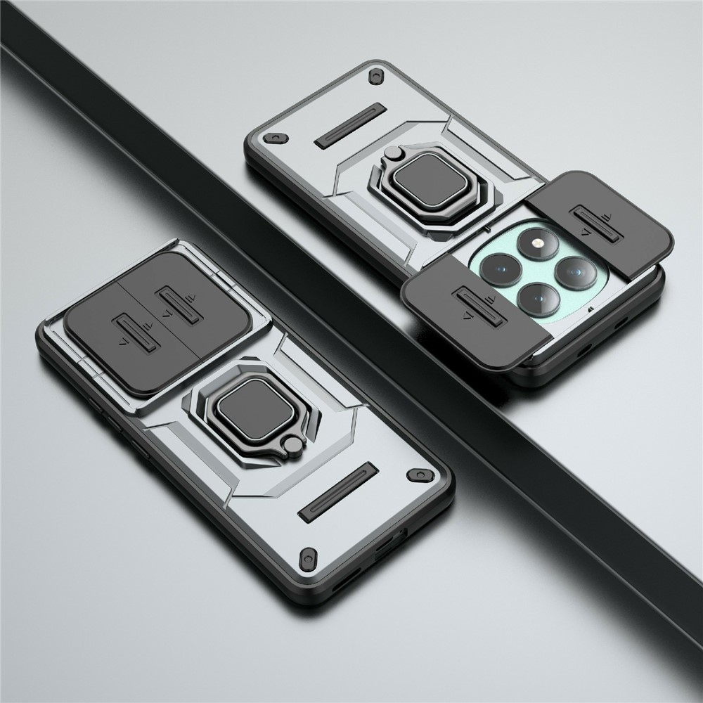 Lens odolný kryt na Xiaomi Poco M8 5G/Redmi Note 15 5G - sivý