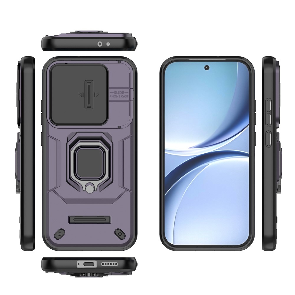 Lens odolný kryt na Xiaomi Poco X8 Pro 5G - fialový