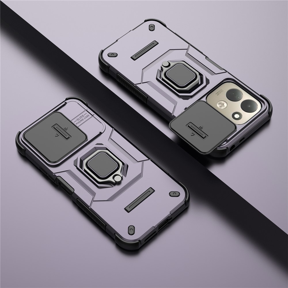 Lens odolný kryt na Xiaomi Redmi 17 4G/5G - fialový