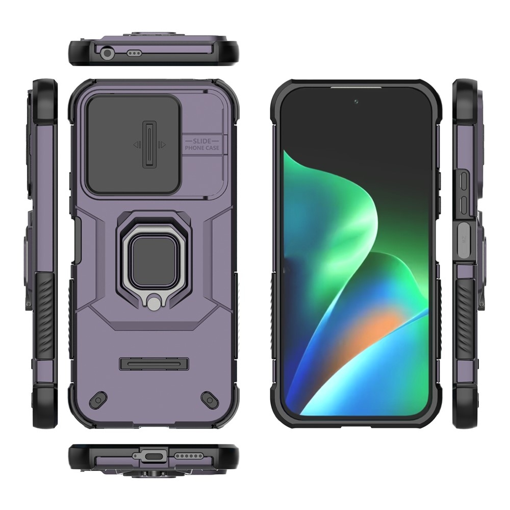 Lens odolný kryt na Xiaomi Redmi 17 4G/5G - fialový