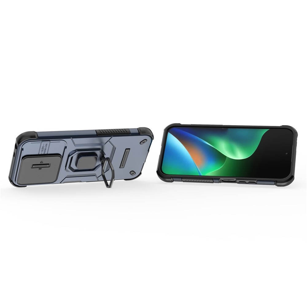 Lens odolný kryt na Xiaomi Redmi 17 4G/5G - modrý