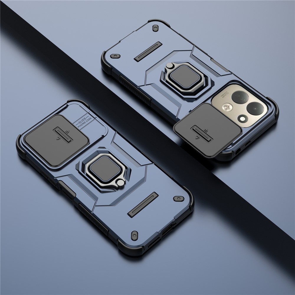 Lens odolný kryt na Xiaomi Redmi 17 4G/5G - modrý