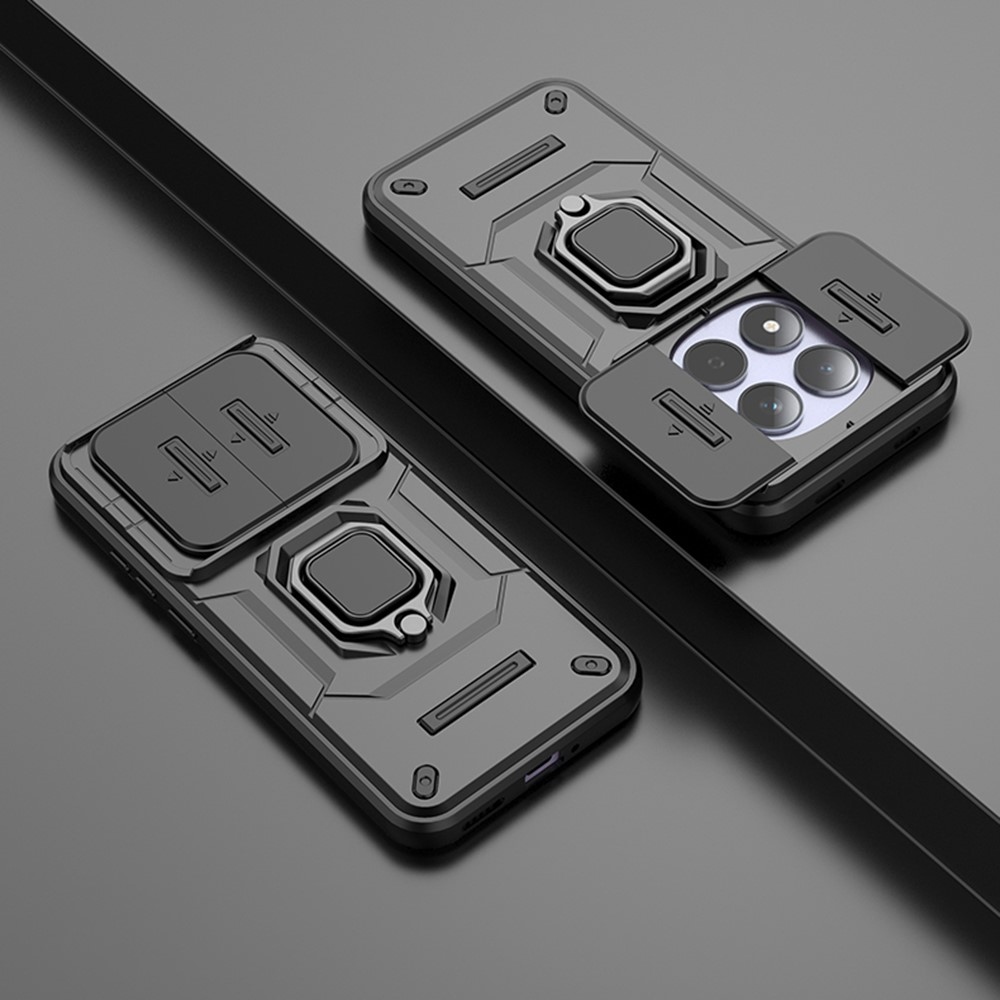 Lens odolný kryt na Xiaomi Redmi Note 15 Pro 5G - čierny