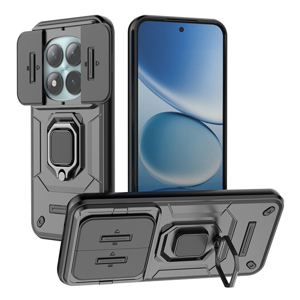 Lens odolný kryt na Xiaomi Redmi Note 15 Pro+ 5G - čierny