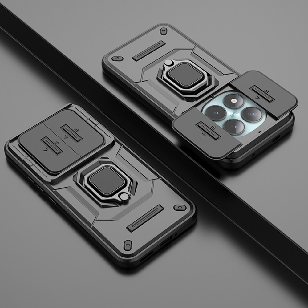 Lens odolný kryt na Xiaomi Redmi Note 15 Pro+ 5G - čierny