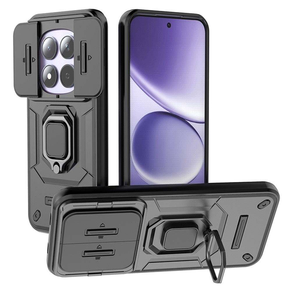 Lens odolný kryt na Xiaomi Redmi Note 15 Pro 5G - čierny