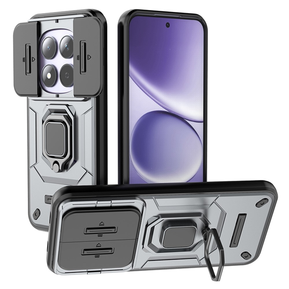 Lens odolný kryt na Xiaomi Redmi Note 15 Pro 5G - čierny