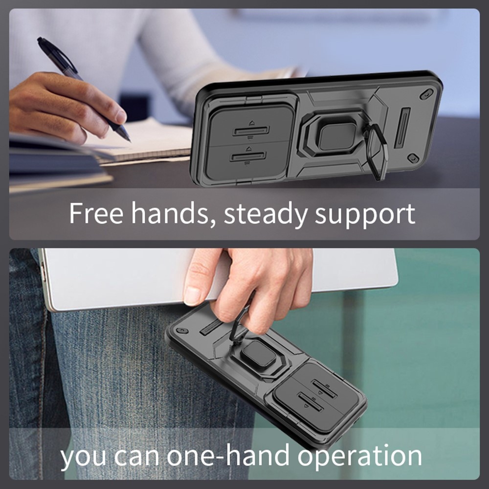 Lens odolný kryt na Xiaomi Redmi Note 15 Pro+ 5G - čierny