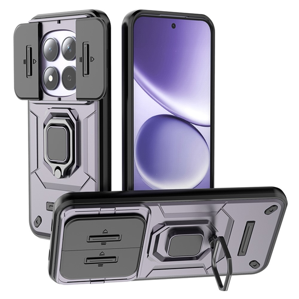 Lens odolný kryt na Xiaomi Redmi Note 15 Pro 5G - fialový