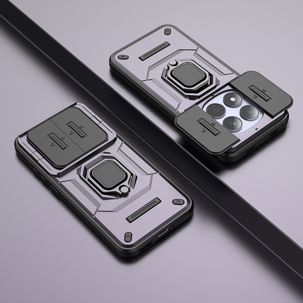 Lens odolný kryt na Xiaomi Redmi Note 15 Pro 5G - fialový