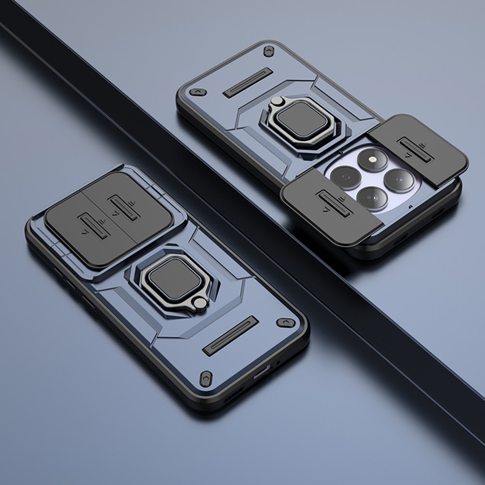 Lens odolný kryt na Xiaomi Redmi Note 15 Pro 5G - modrý