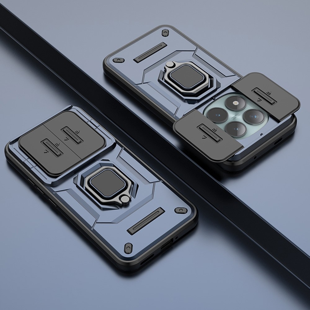 Lens odolný kryt na Xiaomi Redmi Note 15 Pro+ 5G - modrý